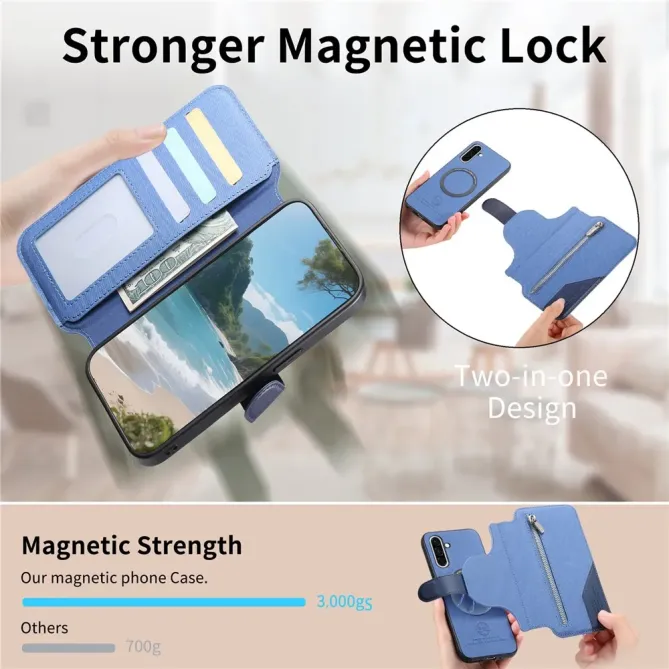 Housse Samsung Galaxy A57 Magnétique Coque Détachable