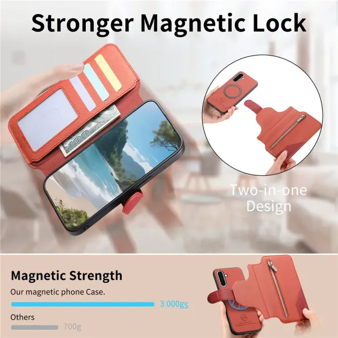 Housse Samsung Galaxy A57 Magnétique Coque Détachable