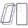 Coque Samsung Galaxy A57 Magnétique Double Verre Cadre Métal