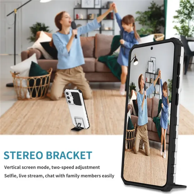 Coque Samsung Galaxy A57 Cache Caméra avec Support ELVA