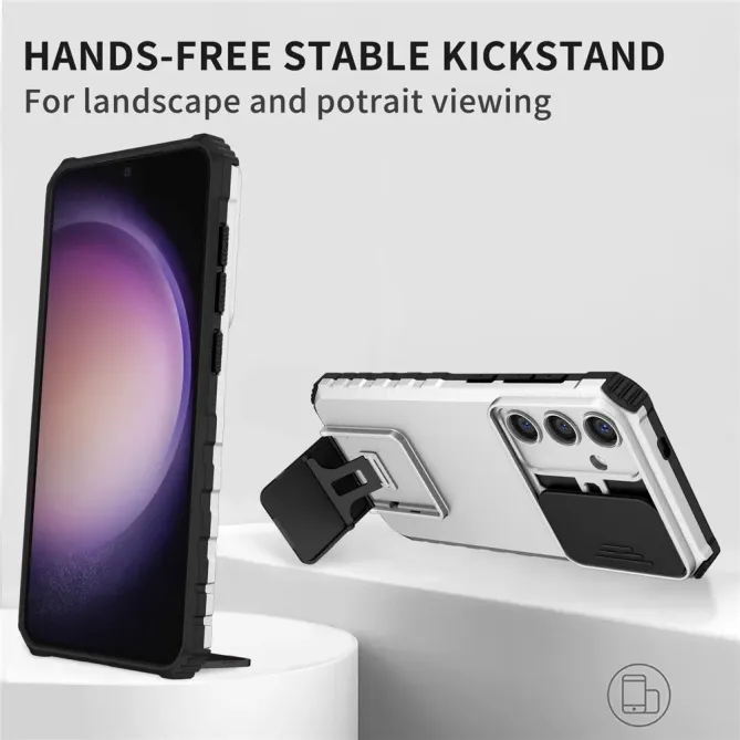 Coque Samsung Galaxy A57 Cache Caméra avec Support ELVA