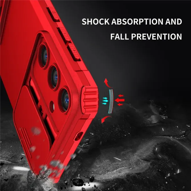 Coque Samsung Galaxy A57 Cache Caméra avec Support ELVA