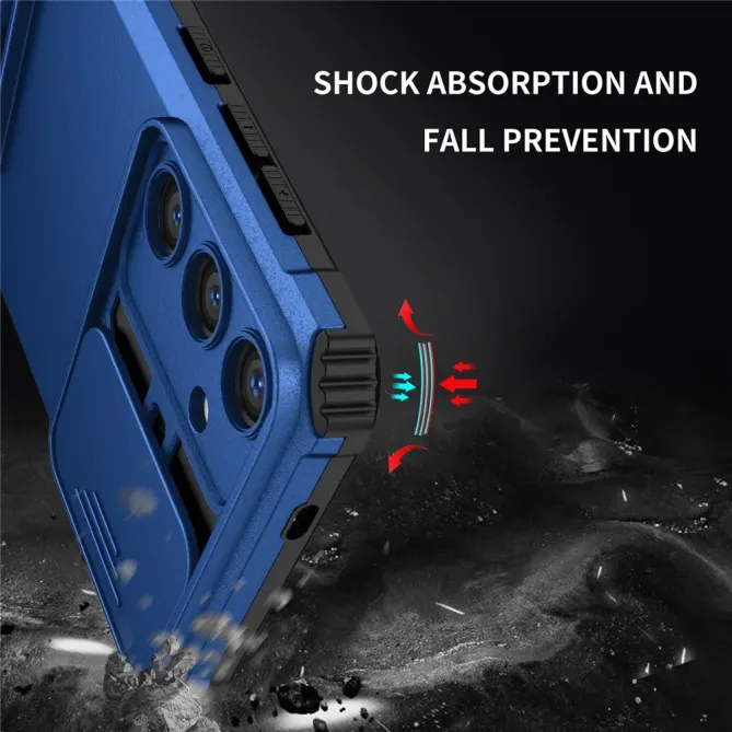 Coque Samsung Galaxy A57 Cache Caméra avec Support ELVA