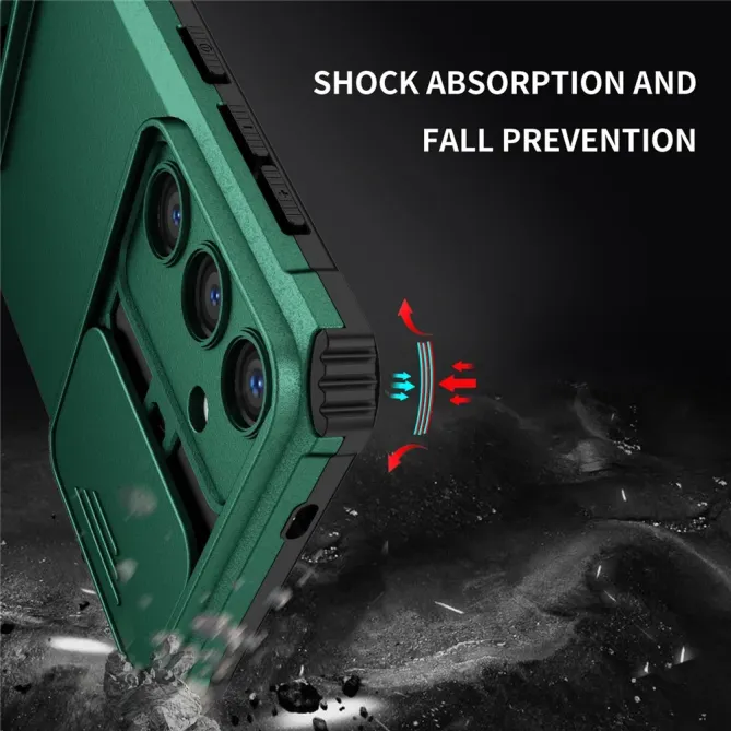 Coque Samsung Galaxy A57 Cache Caméra avec Support ELVA