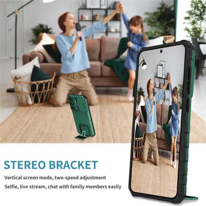 Coque Samsung Galaxy A57 Cache Caméra avec Support ELVA