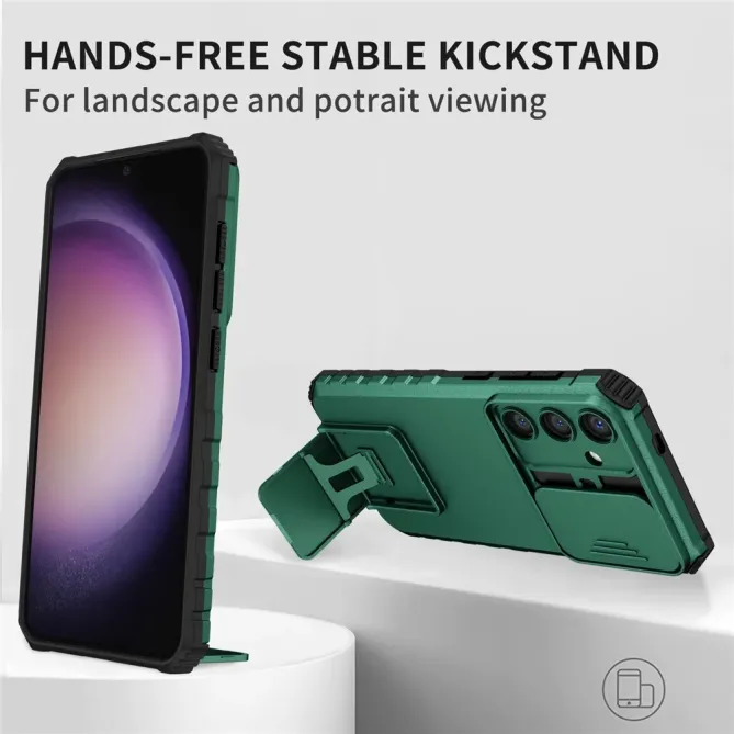 Coque Samsung Galaxy A57 Cache Caméra avec Support ELVA