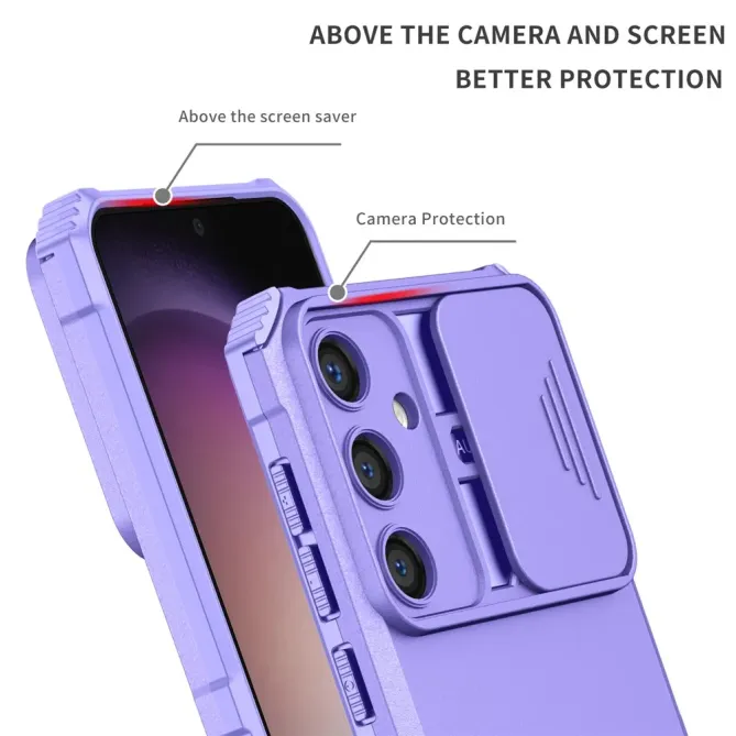 Coque Samsung Galaxy A57 Cache Caméra avec Support ELVA