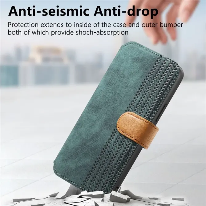 Housse Samsung Galaxy A57 Portefeuille Cuir Rétro avec Sangle