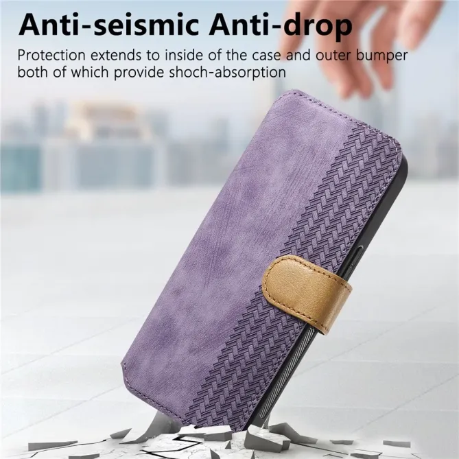 Housse Samsung Galaxy A57 Portefeuille Cuir Rétro avec Sangle