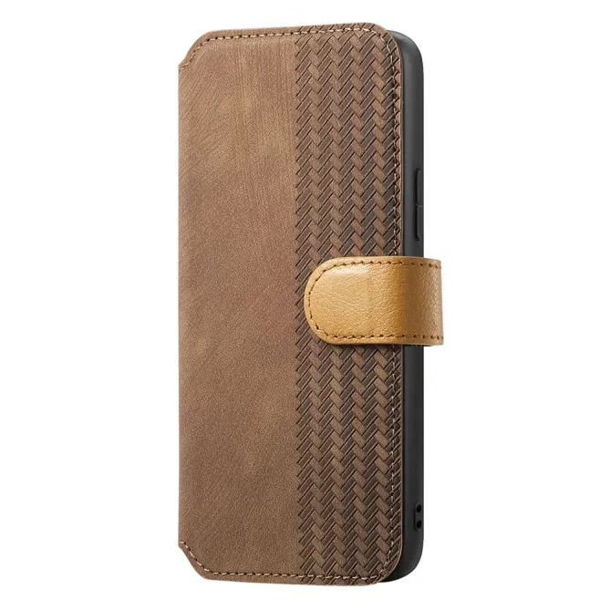 Housse Samsung Galaxy A57 Portefeuille Cuir Rétro avec Sangle