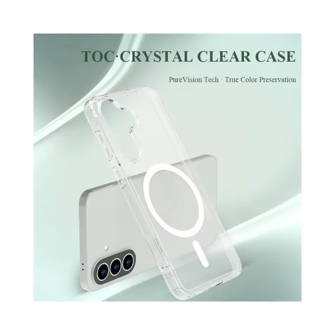 Coque Samsung Galaxy A57 TOC Transparente Magnétique