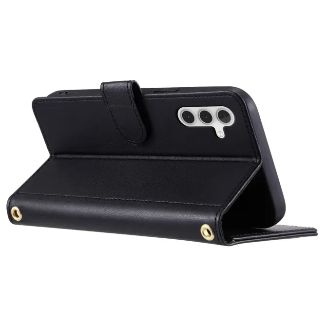 Housse Samsung Galaxy A57 QUILTA Effet Cuir Matelassé Porte-Cartes Bandoulière