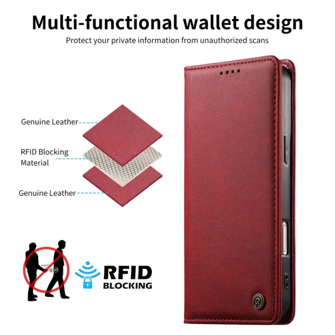 Housse Samsung Galaxy A57 Magnétique Simili Cuir Porte-Cartes 13