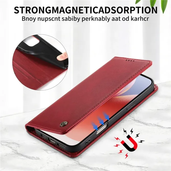 Housse Samsung Galaxy A57 Magnétique Simili Cuir Porte-Cartes 13