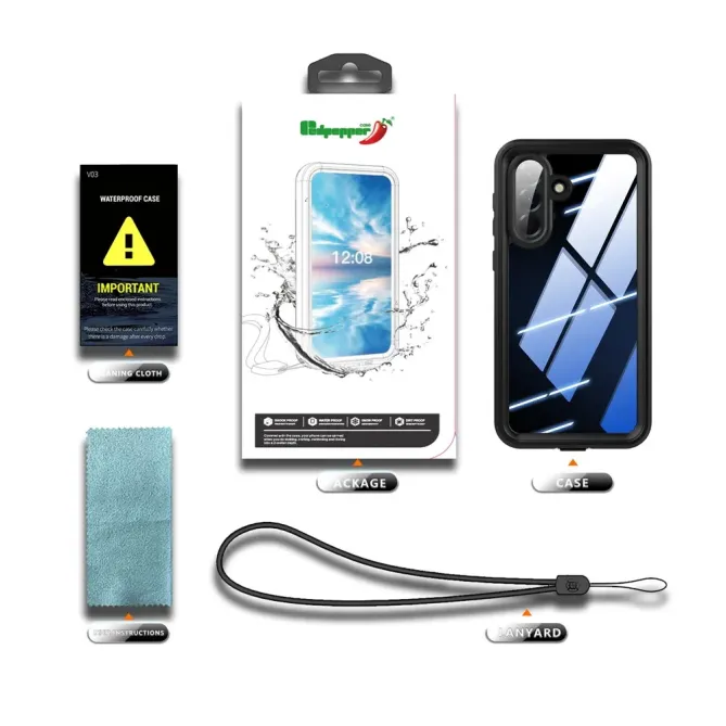 Coque Samsung Galaxy A57 Étanche IP68 avec Film Écran