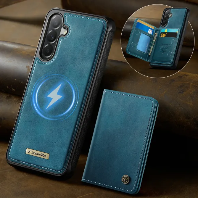 Coque Samsung Galaxy A57 ME80 Effet Cuir Portefeuille Magnétique Détachable