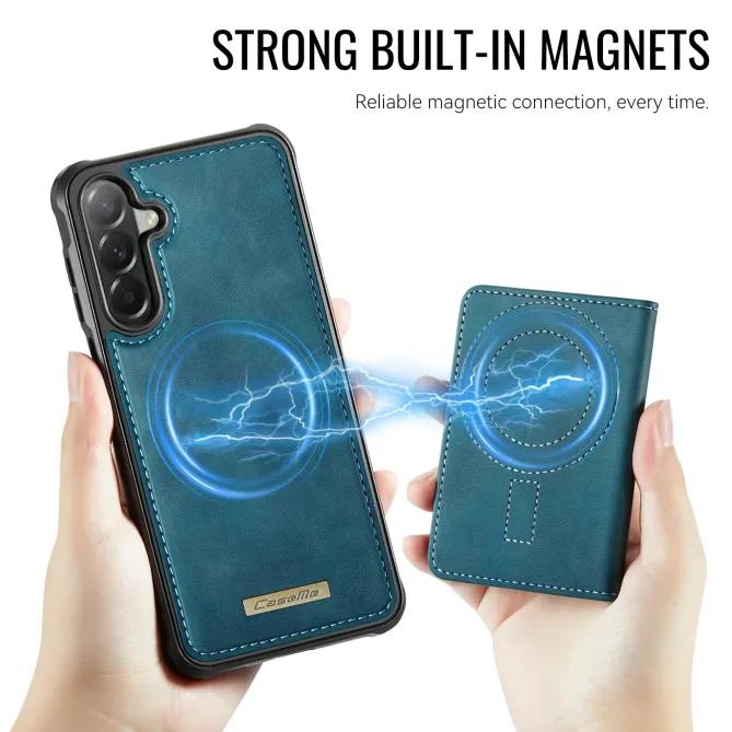 Coque Samsung Galaxy A57 ME80 Effet Cuir Portefeuille Magnétique Détachable