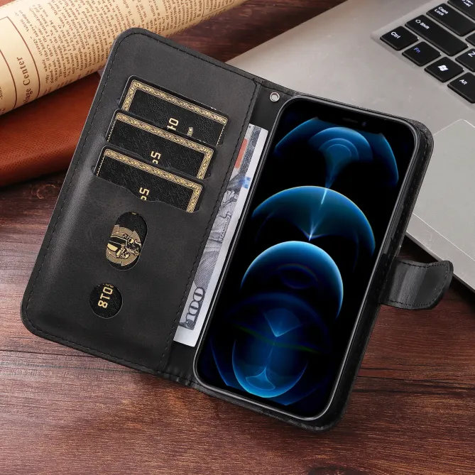 Housse Portefeuille Zippée Simili Cuir pour Honor Magic 6 Pro