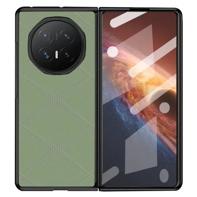 Coque Honor Magic V6 Simili Cuir Motif X Protection