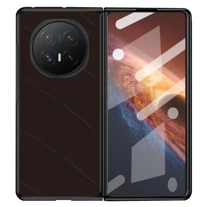 Coque Honor Magic V6 Simili Cuir Motif X Protection