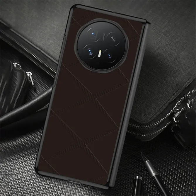 Coque Honor Magic V6 Simili Cuir Motif X Protection