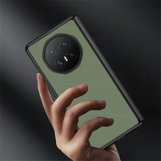 Coque Honor Magic V6 Simili Cuir Motif X Protection