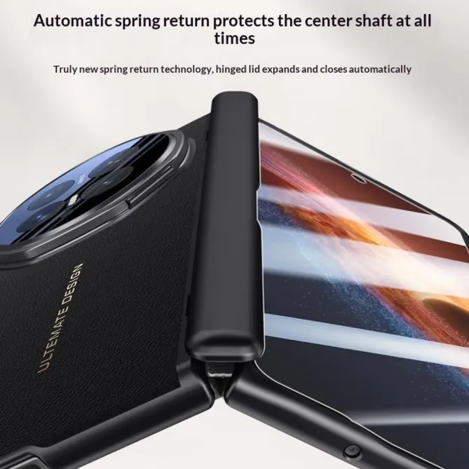 Coque Honor Magic V6 NOBLE Protection Intégrale Cuir et Support