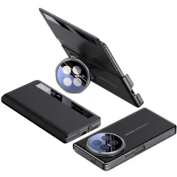 Housse Honor Magic V6 Simili Cuir Fenêtre Intelligente Béquille