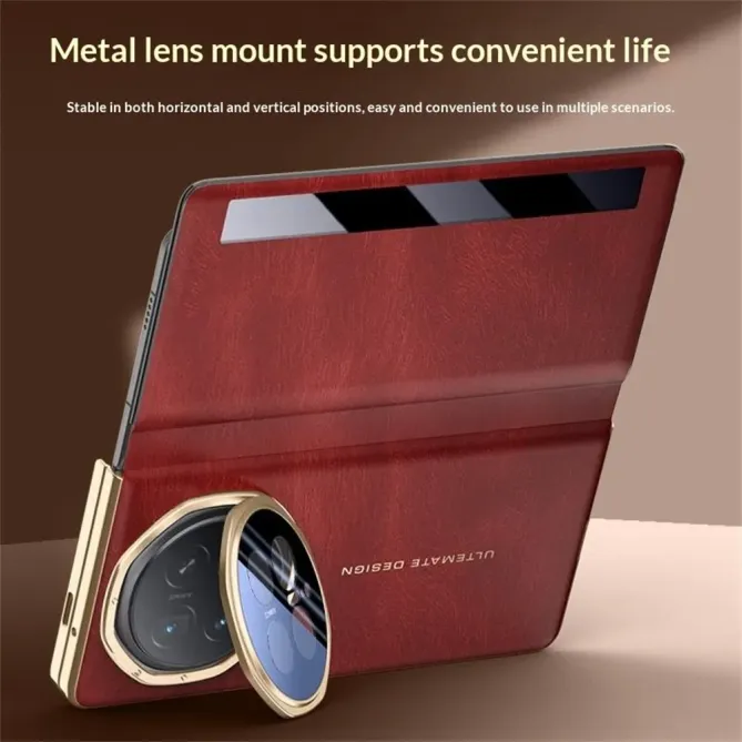 Housse Honor Magic V6 Simili Cuir Fenêtre Intelligente Béquille