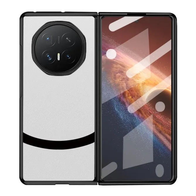 Coque Honor Magic V6 Simili Cuir Business Patchwork