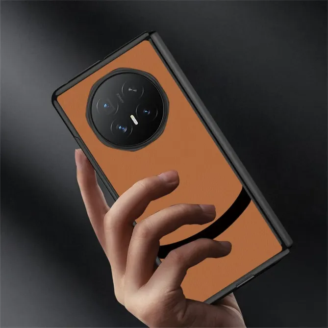 Coque Honor Magic V6 Simili Cuir Business Patchwork