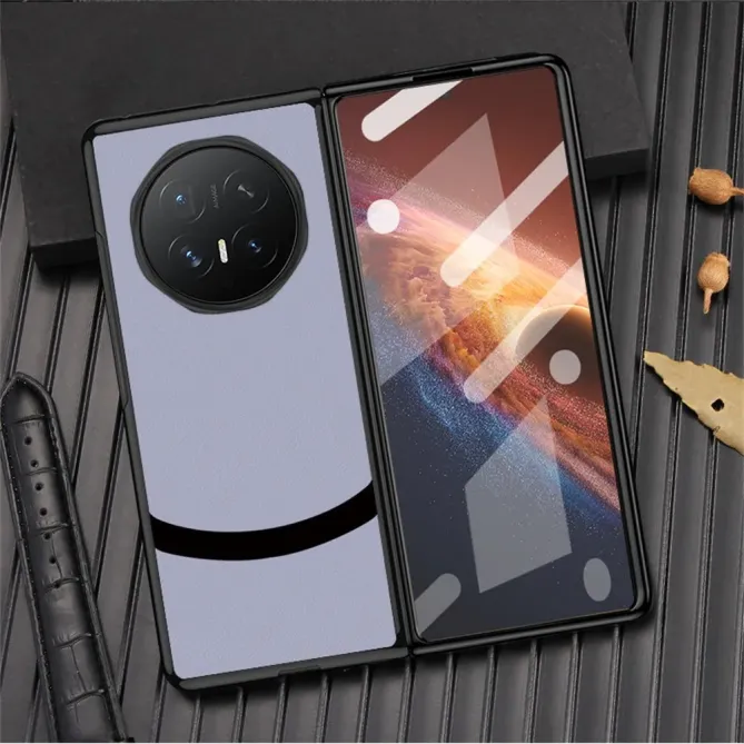 Coque Honor Magic V6 Simili Cuir Business Patchwork