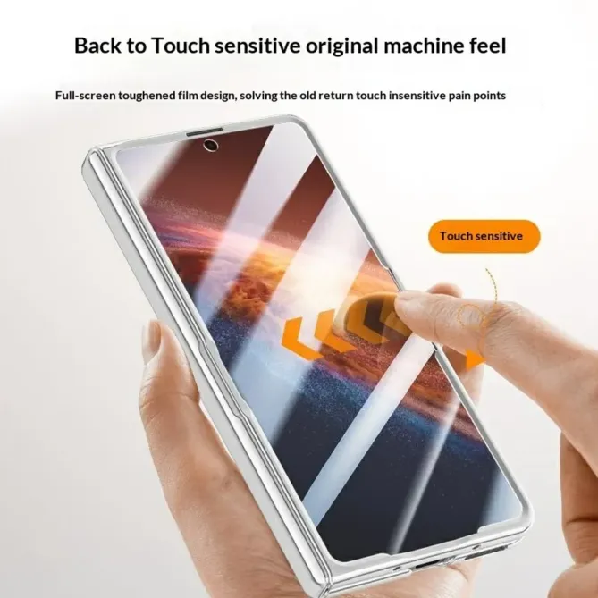 Coque Honor Magic V6 PRISM PC Transparent Anneau Support