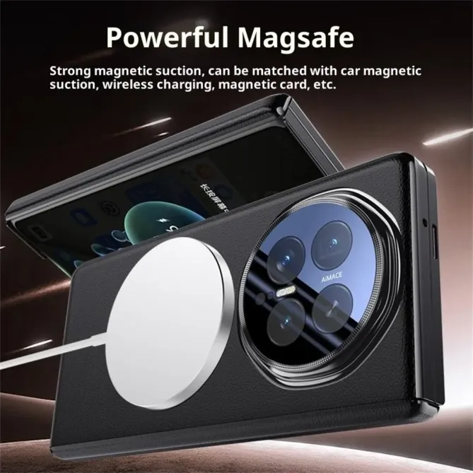 Coque Honor Magic V6 Magnétique Verre Trempé Anneau 360°