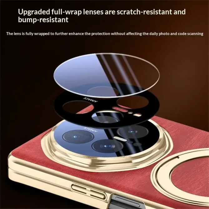 Coque Honor Magic V6 Magnétique Verre Trempé Anneau 360°