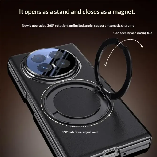 Coque Honor Magic V6 Magnétique Verre Trempé Anneau 360°
