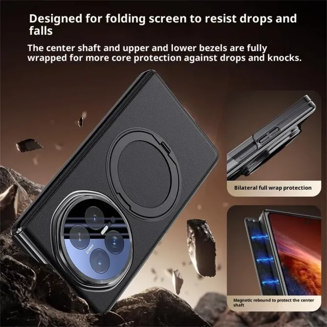 Coque Honor Magic V6 Magnétique Verre Trempé Anneau 360°