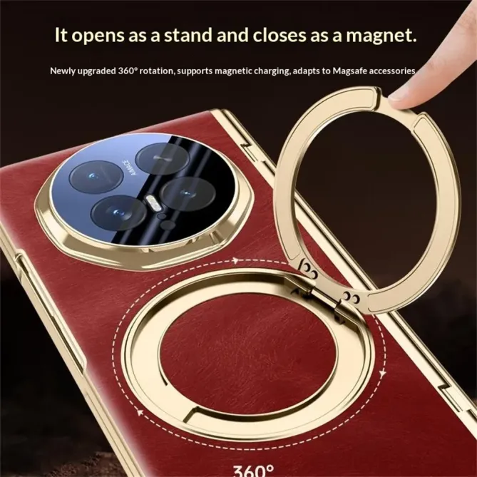 Housse Honor Magic V6 Simili Cuir Magnétique Béquille