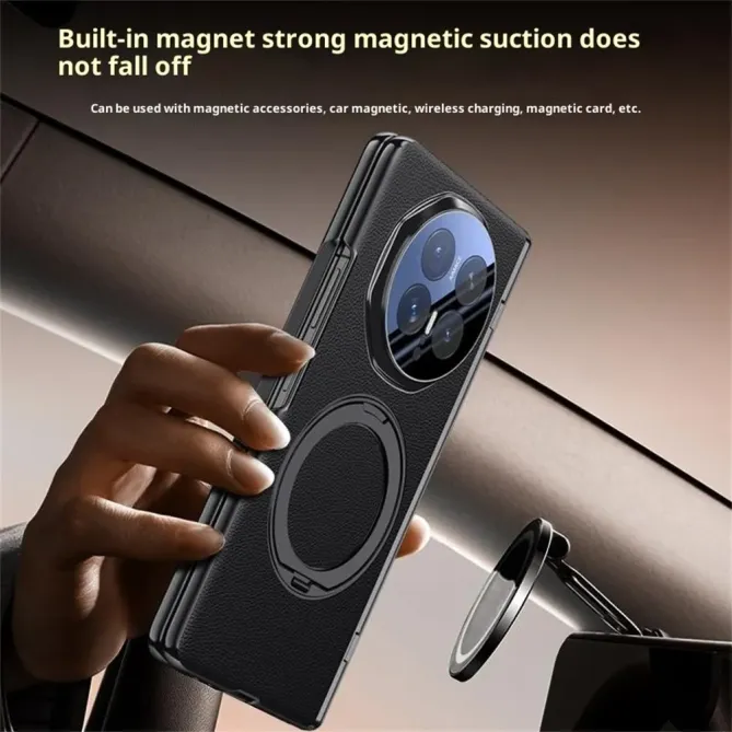 Housse Honor Magic V6 Simili Cuir Magnétique Béquille