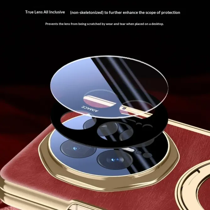 Housse Honor Magic V6 Simili Cuir Magnétique Béquille