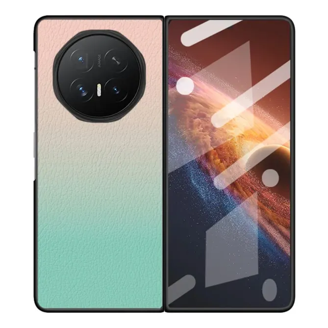 Coque Honor Magic V6 Simili Cuir Dégradé Protection