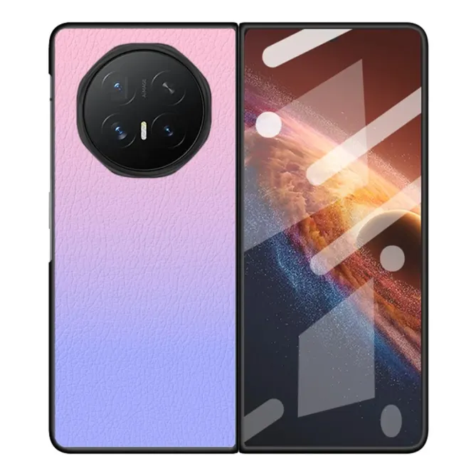 Coque Honor Magic V6 Simili Cuir Dégradé Protection