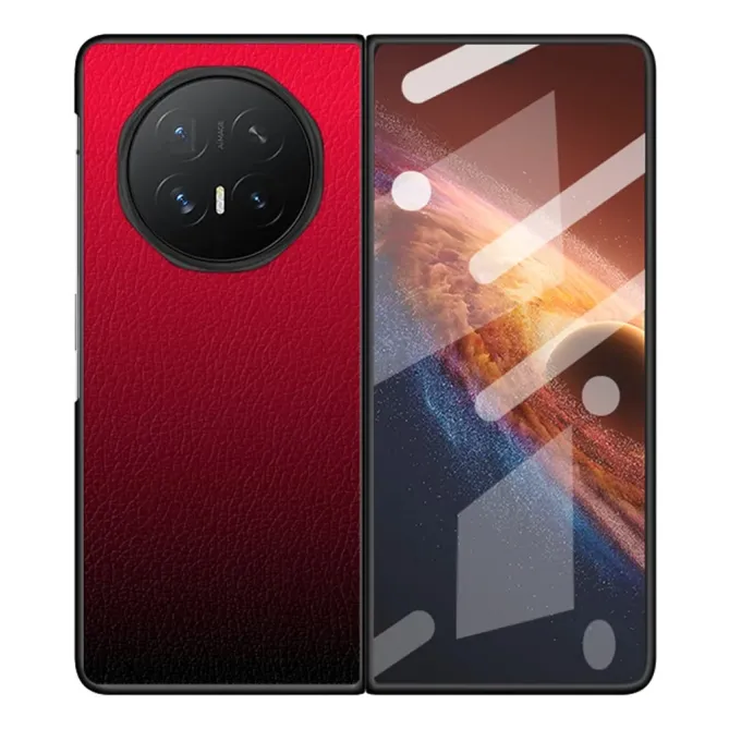 Coque Honor Magic V6 Simili Cuir Dégradé Protection