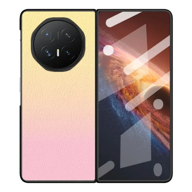 Coque Honor Magic V6 Simili Cuir Dégradé Protection