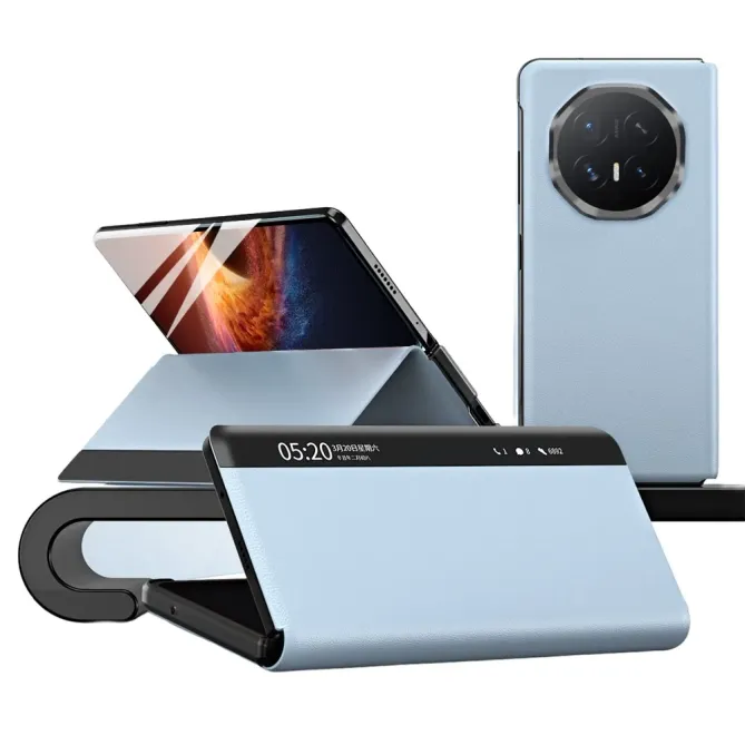 Housse Honor Magic V6 Simili Cuir Fenêtre Intelligente Béquille