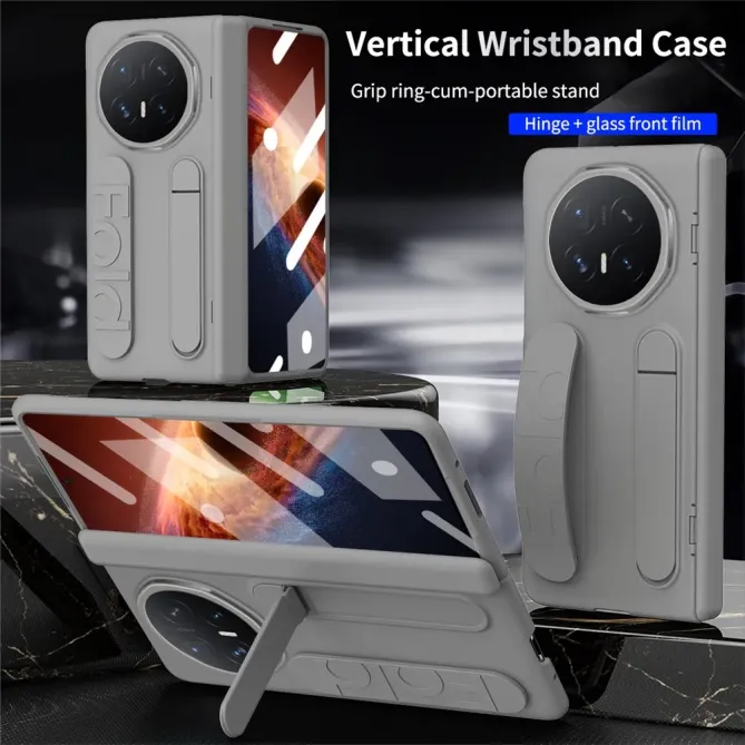 Coque Honor Magic V6 PC Béquille Poignet Verre Trempé