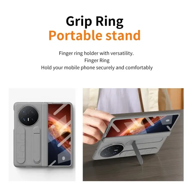 Coque Honor Magic V6 PC Béquille Poignet Verre Trempé