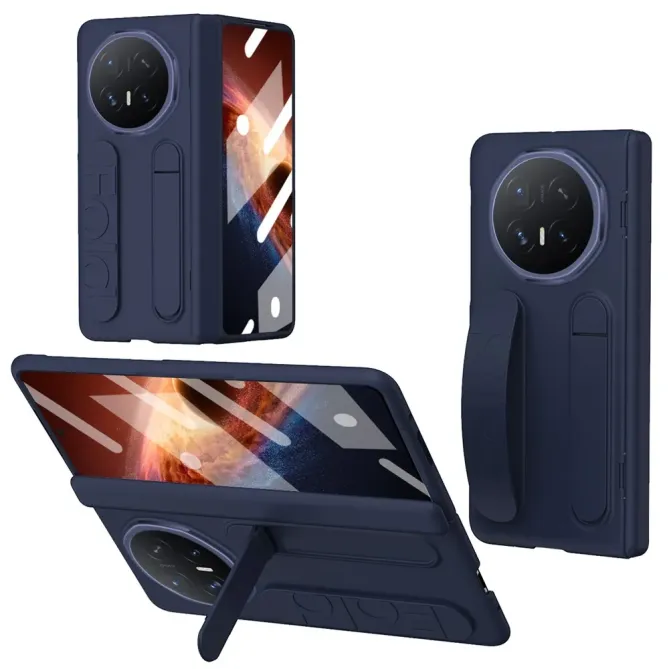 Coque Honor Magic V6 PC Béquille Poignet Verre Trempé