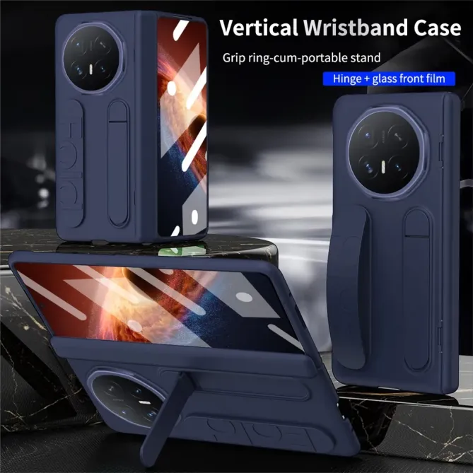 Coque Honor Magic V6 PC Béquille Poignet Verre Trempé