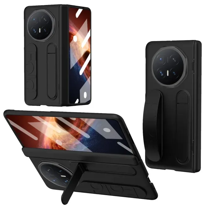 Coque Honor Magic V6 PC Béquille Poignet Verre Trempé